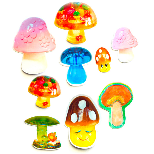 Mushroom Sticker Grab Bag